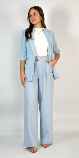 CALÇA WIDE LEG ALFAIATARIA